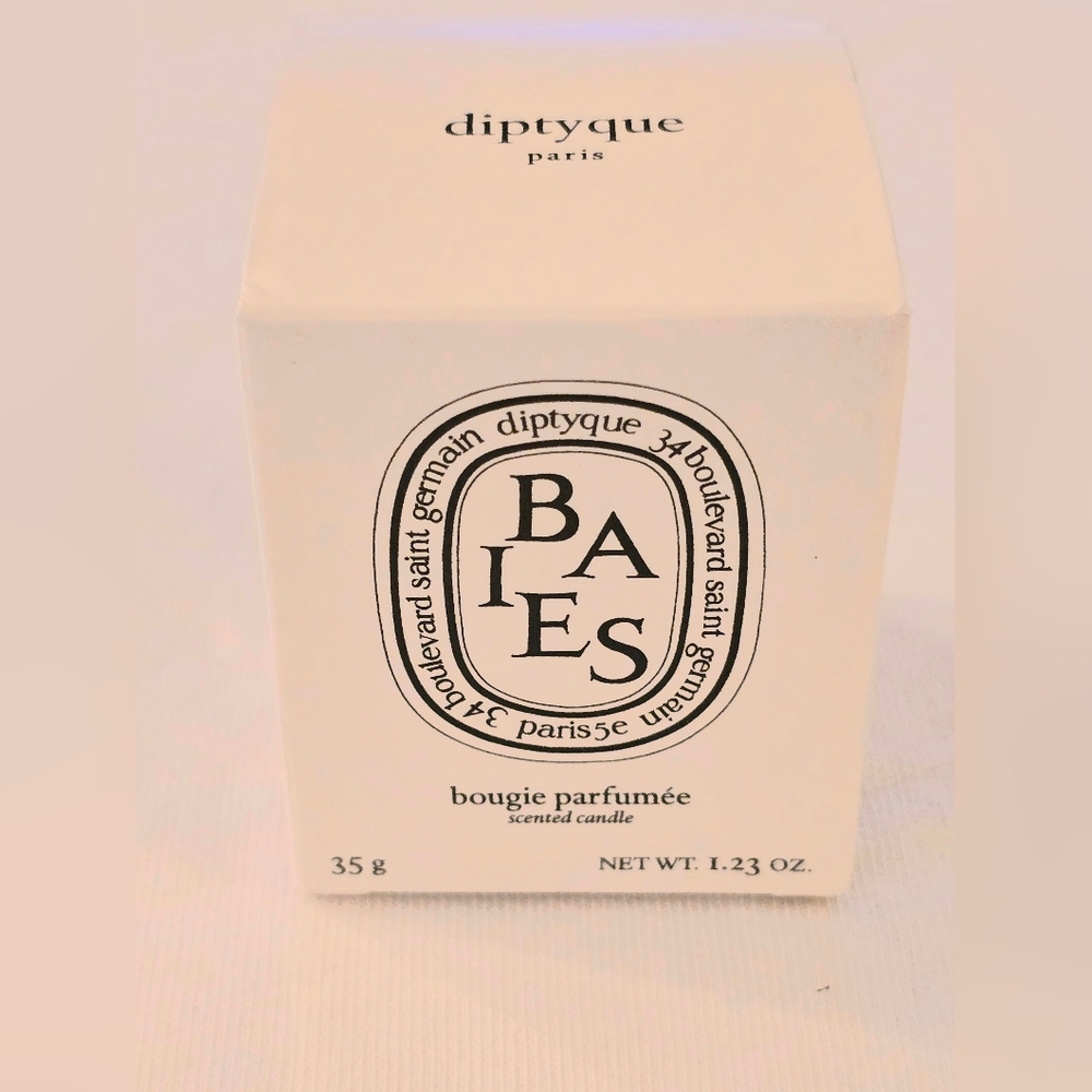 Diptyque BAIES Scented Candle 1.23 Oz 35 g Mini Votive Travel Size New in Box